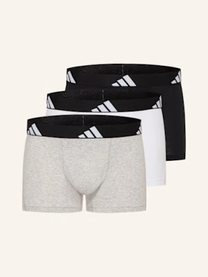 Adidas Bokserki Active Flex Cotton, 3 Szt. schwarz