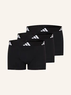 Adidas Bokserki Active Flex Cotton, 3 Szt. schwarz