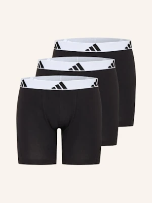 Adidas Bokserki Active Flex Cotton, 3 Szt. schwarz