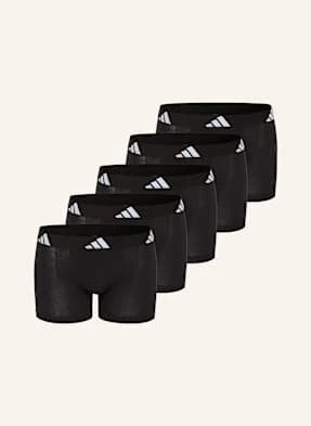 Adidas Bokserki Active Flex Cotton, 5 Szt. schwarz