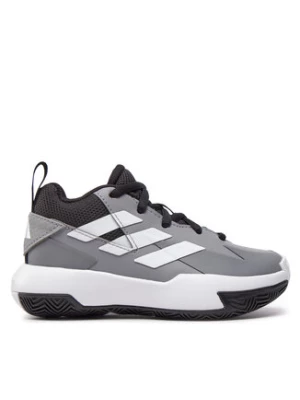 adidas Buty Cross Em Up Select Mid Trainers Kids IF0828 Szary