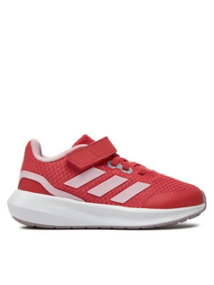 adidas Buty do biegania RunFalcon 3.0 Elastic Lace Top Strap ID0599 Czerwony