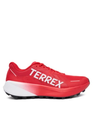 adidas Buty do biegania Terrex Agravic 3 Trail JR4030 Czerwony