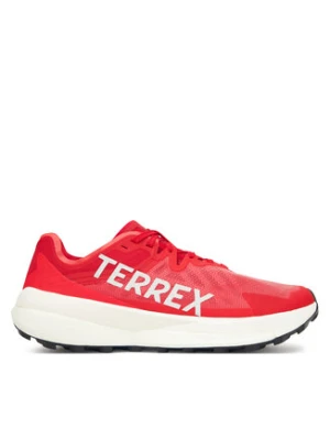 adidas Buty do biegania Terrex Agravic Speed Trail JR4029 Czerwony