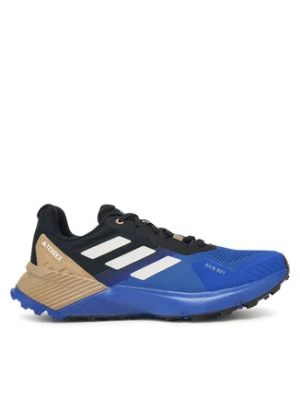 adidas Buty do biegania Terrex Soulstride RAIN.RDY Trail JR7068 Niebieski