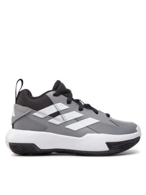 adidas Buty do koszykówki Cross Em Up Select Mid Trainers Kids IF0828 Szary