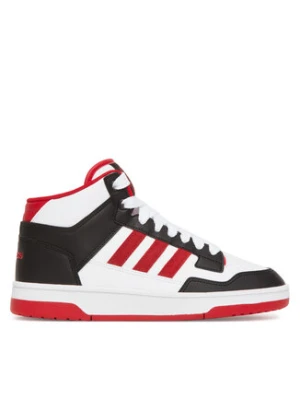adidas Buty do koszykówki Rapid Court Mid JR3160 Biały