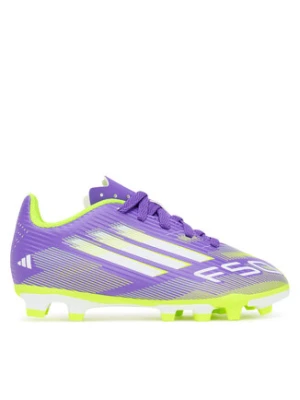 adidas Buty do piłki nożnej F50 Club Firm/Multi-Ground Boots Kids JI0030 Fioletowy