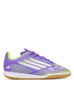adidas Buty do piłki nożnej F50 Club Indoor Boots Kids JI0042 Fioletowy