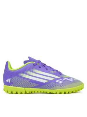 adidas Buty do piłki nożnej F50 Club Turf Boots Kids JI0039 Fioletowy