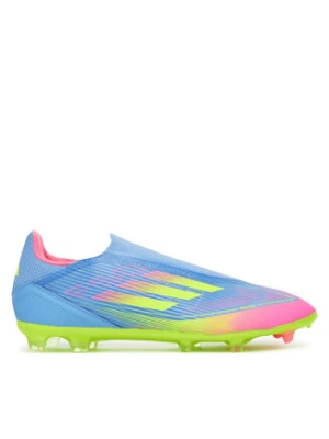adidas Buty do piłki nożnej F50 League Laceless Firm/Multi-Ground IE1240 Granatowy