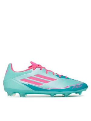 adidas Buty do piłki nożnej F50 League Messi Firm/Multi-Ground IH0928 Turkusowy