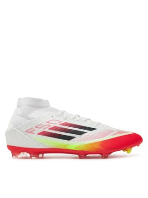 adidas Buty do piłki nożnej F50 League Mid Firm/Multi-Ground JI0434 Biały