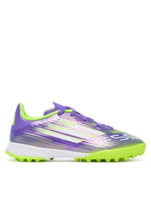 adidas Buty do piłki nożnej F50 League Turf Boots Kids JI0000 Fioletowy