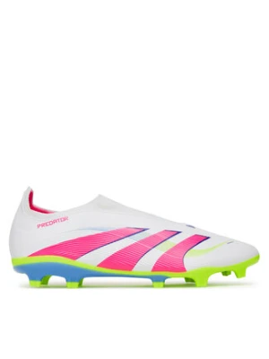 adidas Buty do piłki nożnej Predator League Laceless Firm/Multi-Ground ID3861 Biały