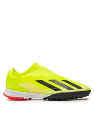 adidas Buty do piłki nożnej X Crazyfast League Laceless Turf Boots IF0686 Żółty