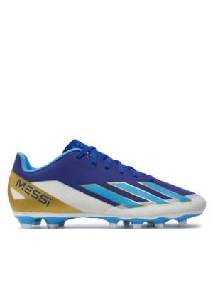 adidas Buty do piłki nożnej X Crazyfast Messi Club Flexible Ground Boots ID0724 Granatowy