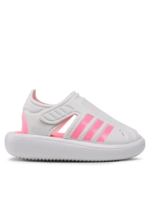 adidas Buty do sportów wodnych Closed-Toe Summer Water Sandals H06321 Biały