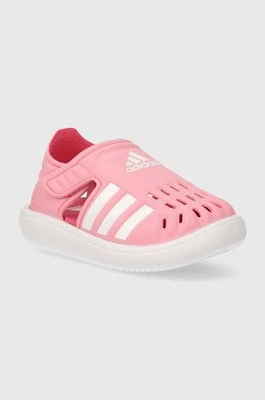 adidas buty do wody dziecięce WATER SANDAL I kolor różowy