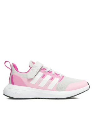 adidas Sneakersy Fortarun 2.0 Cloudfoam Sport Running Elastic Lace Top Strap Shoes HR0290 Szary