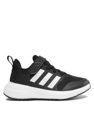 adidas Sneakersy Fortarun 2.0 Cloudfoam Sport Running Elastic Lace Top Strap Shoes IG5387 Czarny