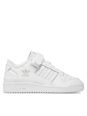 adidas Sneakersy Forum Low J FY7973 Biały