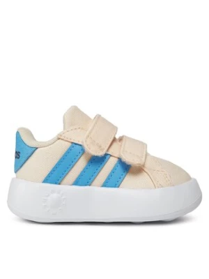 adidas Sneakersy Grand Court 2.0 Kids ID5262 Beżowy