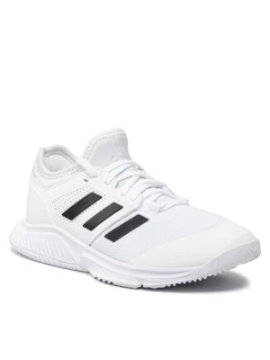 adidas Buty halowe Court Team Bounce W FX1805 Biały