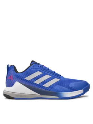 adidas Buty halowe Novaflight 2 ID3668 Niebieski