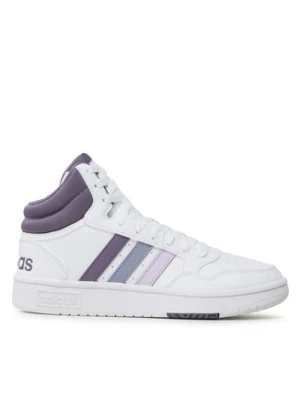 adidas Sneakersy Hoops 3.0 Mid IF5306 Biały