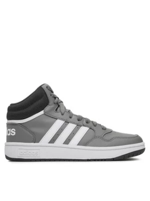 adidas Sneakersy Hoops Mid IF2721 Szary