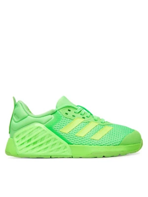 adidas Buty na siłownię Dropset 3 strength training JR1676 Zielony