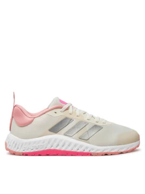 adidas Buty na siłownię Everyset Trainer ID8661 Beżowy