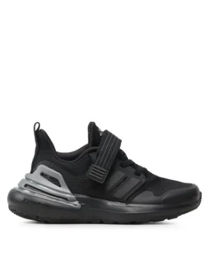 adidas Sneakersy Rapidasport Bounce Sport Running Elastic Lace Top Strap Shoes HP2734 Czarny