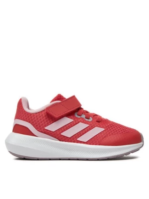adidas Sneakersy RunFalcon 3.0 Elastic Lace Top Strap ID0599 Czerwony