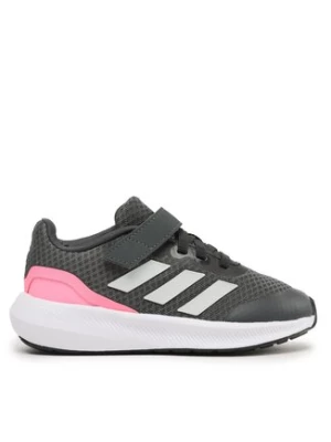 adidas Sneakersy Runfalcon 3.0 Sport Running Elastic Lace Top Strap Shoes HP5873 Szary