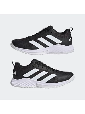 adidas Buty sportowe "Court Team Bounce 2" w kolorze czarno-białym rozmiar: 44