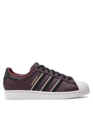 adidas Sneakersy Superstar Shoes HP2856 Bordowy