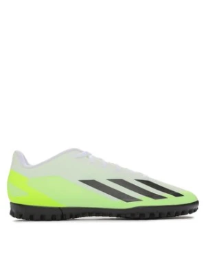 adidas Buty do piłki nożnej X Crazyfast.4 Turf Boots IE1583 Biały
