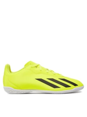 adidas Buty do piłki nożnej X Crazyfast Club Indoor Boots IF0710 Żółty
