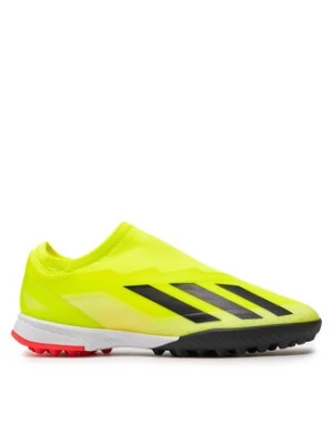 adidas Buty do piłki nożnej X Crazyfast League Laceless Turf Boots IF0686 Żółty
