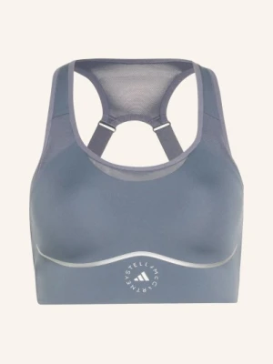 Adidas By Stella Mccartney Biustonosz Sportowy Adidas By Stella Mccartney Running blau