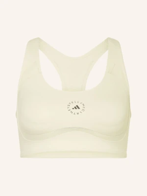 Adidas By Stella Mccartney Biustonosz Sportowy Adidas By Stella Mccartney Z Siateczką beige