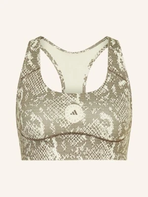 Adidas By Stella Mccartney Biustonosz Sportowy Adidas By Stella Mccartney Z Siateczką beige