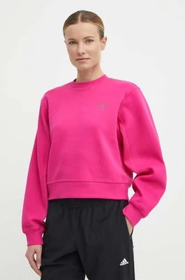 adidas by Stella McCartney bluza damska kolor różowy gładka IT8284