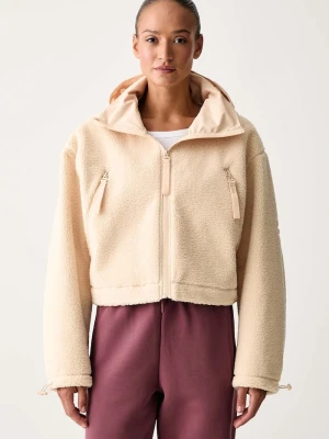 adidas by Stella McCartney bluza polarowa damska beżowy