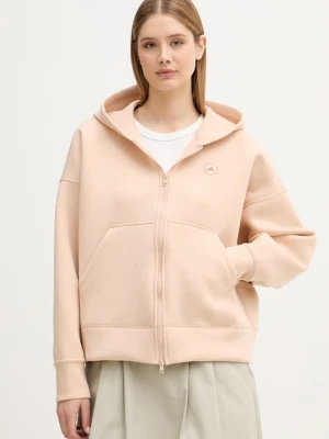 adidas by Stella McCartney bluza rozpinana z kapturem damska