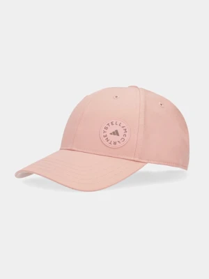 adidas by Stella McCartney czapka z daszkiem kolor pomarańczowy JZ5520