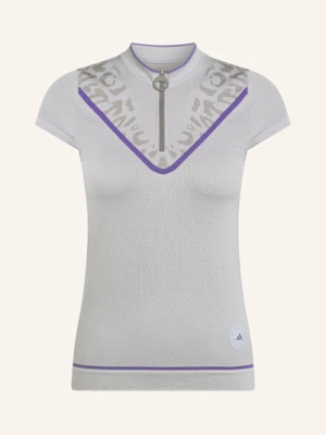 Adidas By Stella Mccartney Funkcyjna Koszulka Polo Adidas By Stella Mccarteney grau