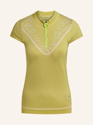 Adidas By Stella Mccartney Funkcyjna Koszulka Polo Truenature gelb